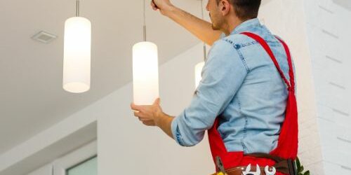 instalación de iluminación